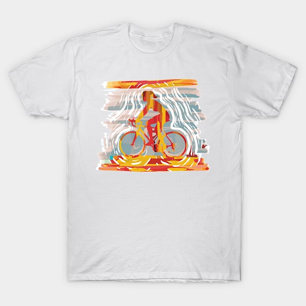 Vintage Bike Pedals Gift for Women T-Shirt by Luca loves Lili